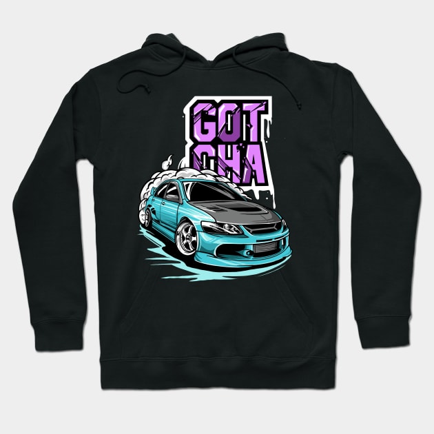 Gotcha smoke Hoodie by RYZWORK